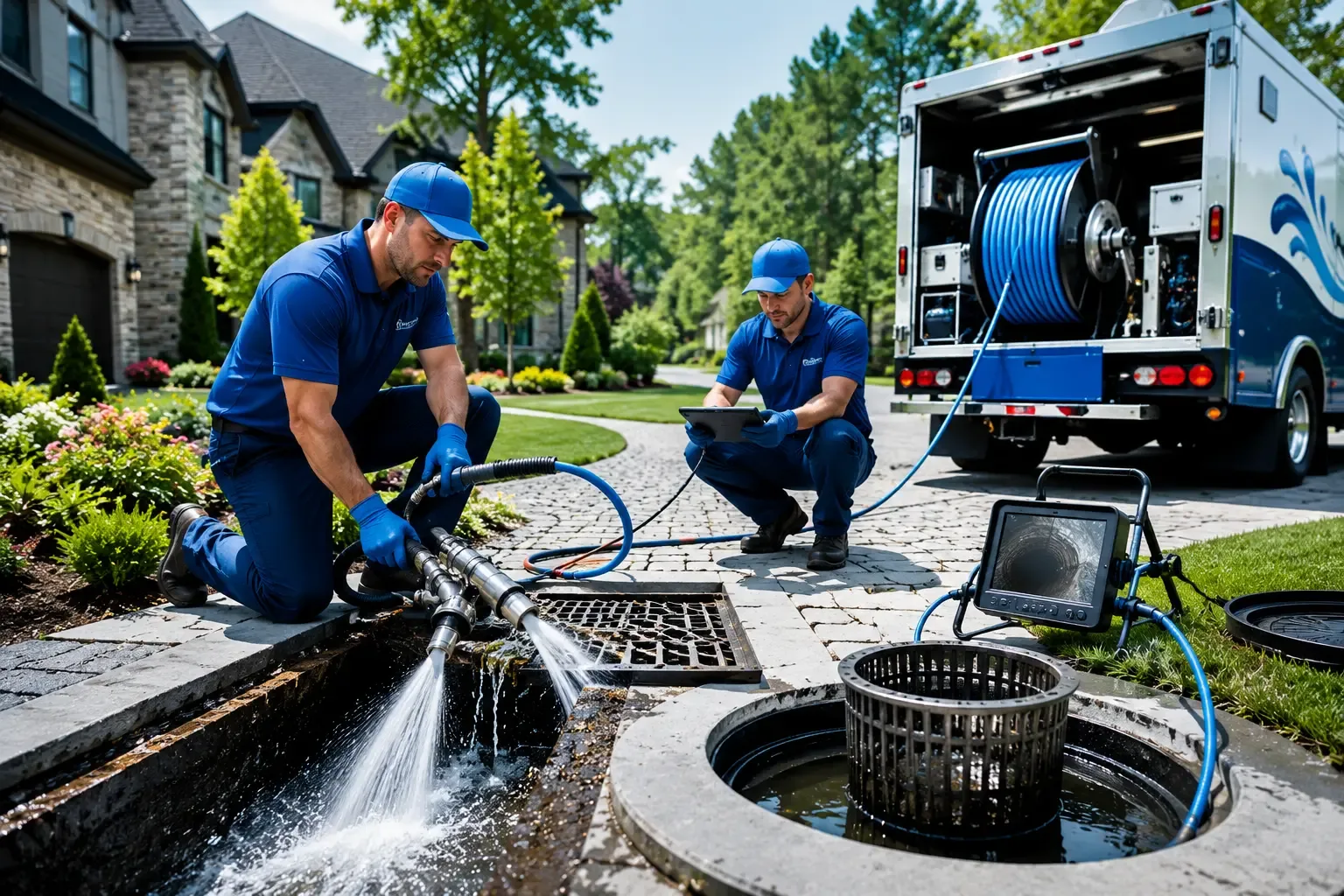 Local outdoor drain cleaning professionals in Helena, OH