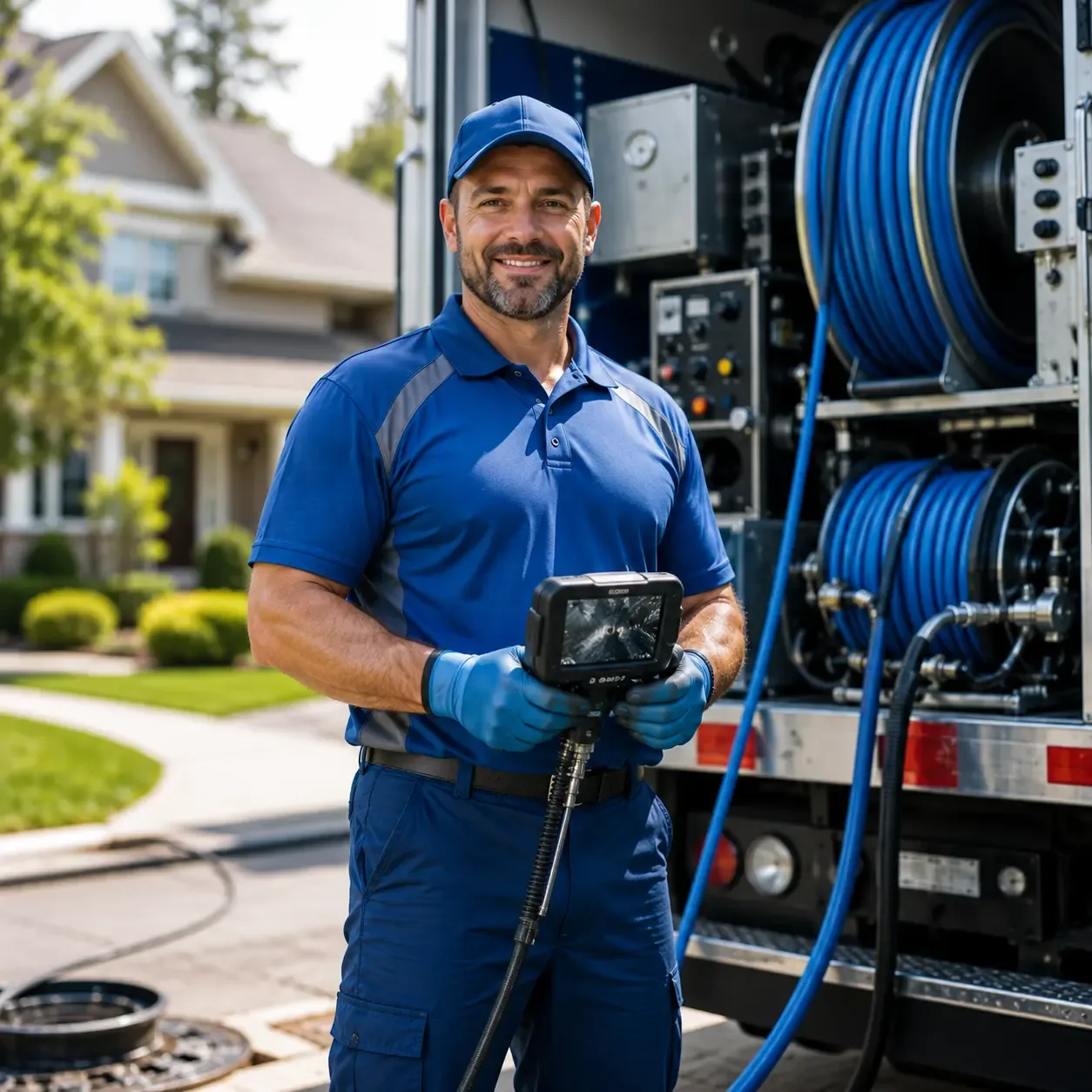 Local outdoor drain cleaning specialists in Helena, OH
